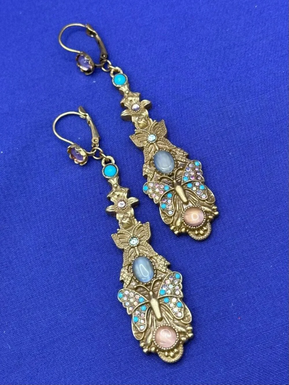 Askew London Butterfly Dangle Earrings